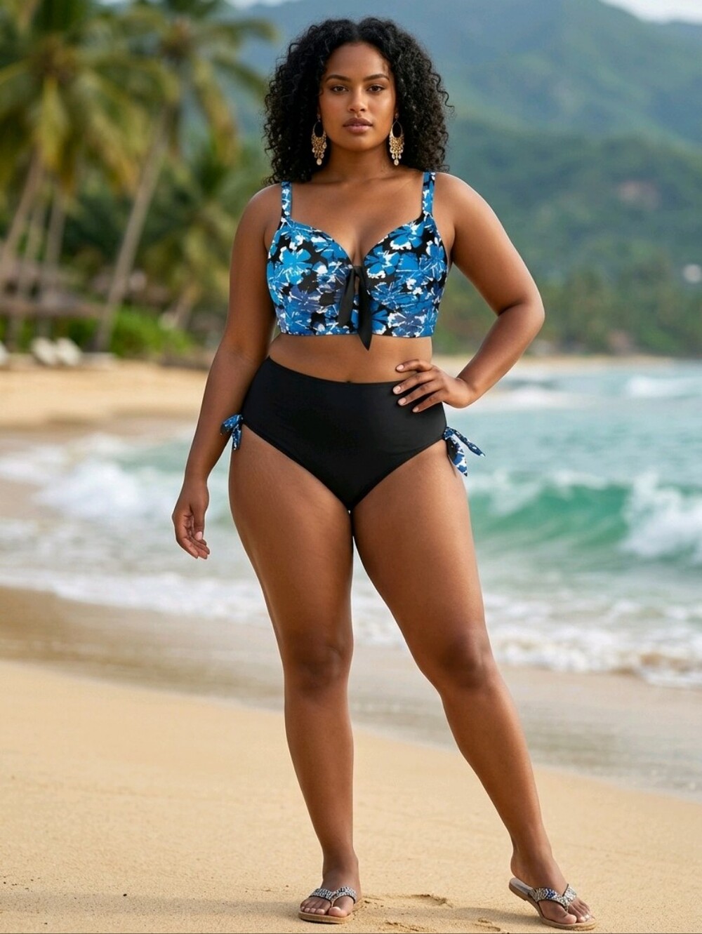 "Swimsuits For All" High Waist Size 20 & Bra Sized Underwire 40DD